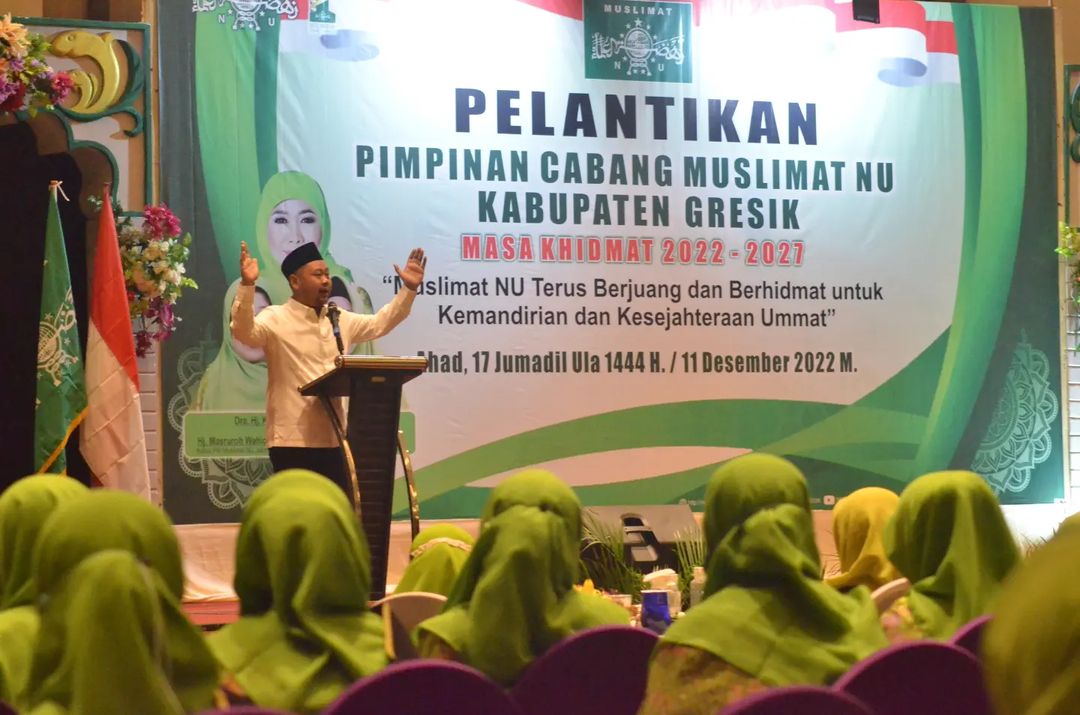 Resmi Dilantik, PC Muslimat NU Gresik Ingin Dirikan Pondok Lansia