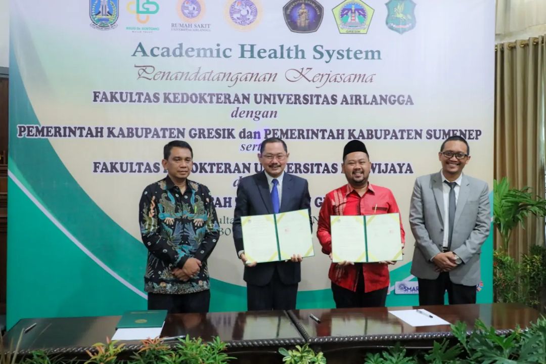 Wujudkan Nawa Karsa Gresik Sehati, Gus Yani Jalin Kerja Sama Bidang Kesehatan Dengan Universitas Airlangga Dan Universitas Brawijaya