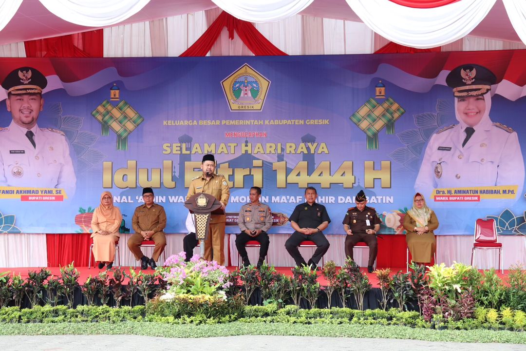 Pasca Lebaran, Pemkab Gresik Gresik Gelar Halal Bihalal Bersama ASN