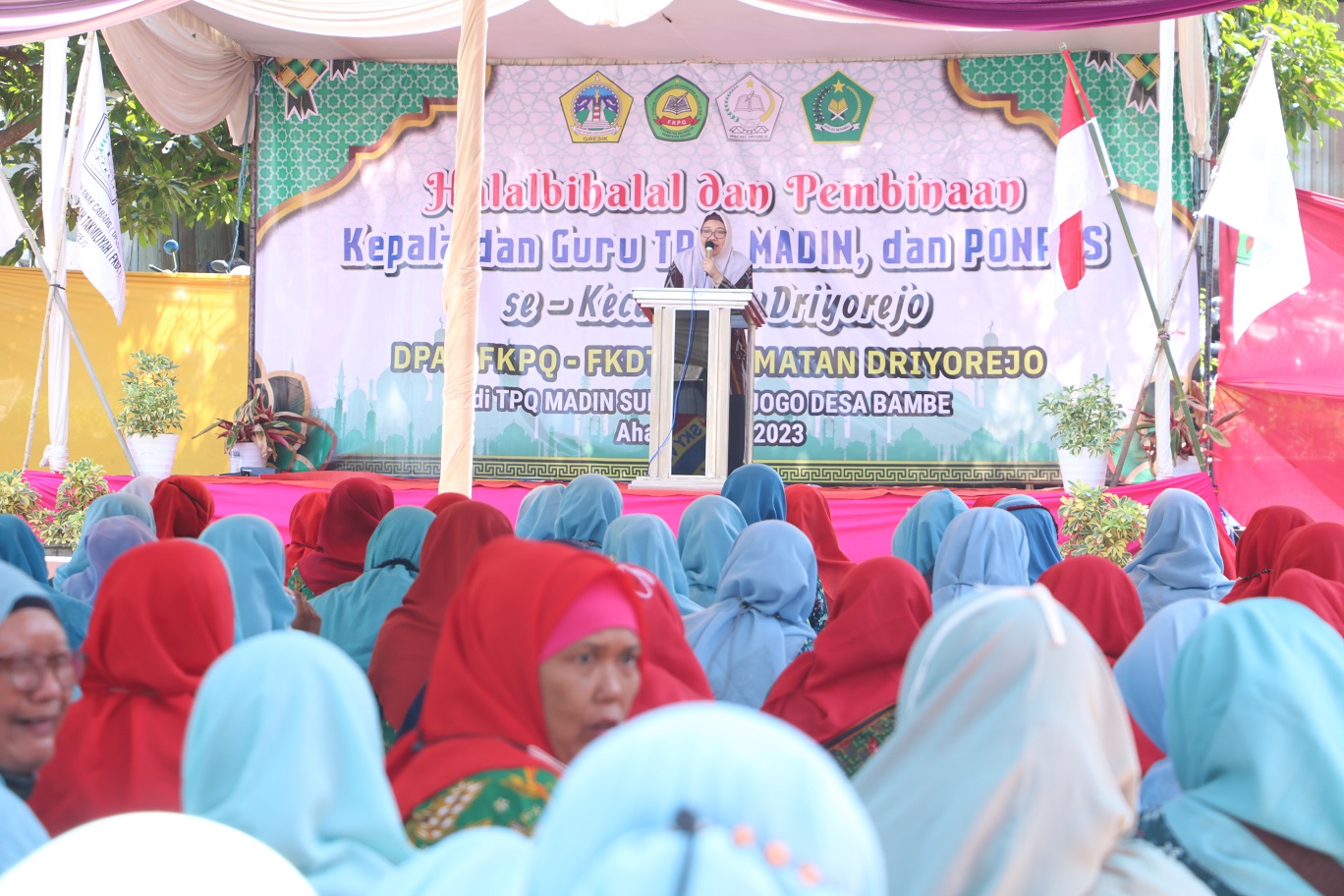Beri Perhatian Tinggi Pada Kemajuan Pendidikan Keagamaan, Bu Min : Pendidikan Adalah Sebuah Proses, Hasil Akhirnya Adalah Kemajuan Daerah