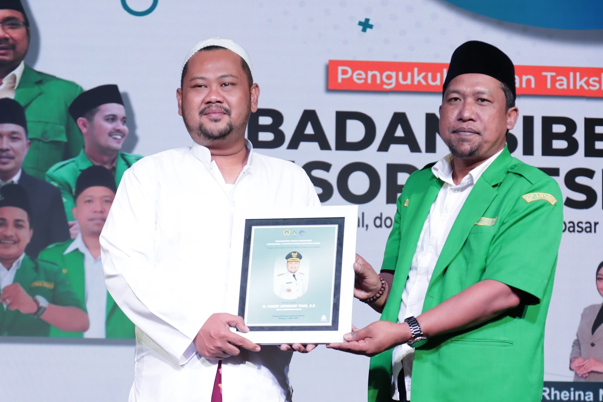 Pengukuhan Badan Siber Anshor Gresik, Bupati Gresik : Terus Tingkatkan Kreativitas Dan Literasi Digital