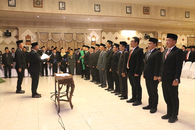Ratusan Pejabat Di Lingkungan Pemkab Gresik Hari Ini Dimutasi