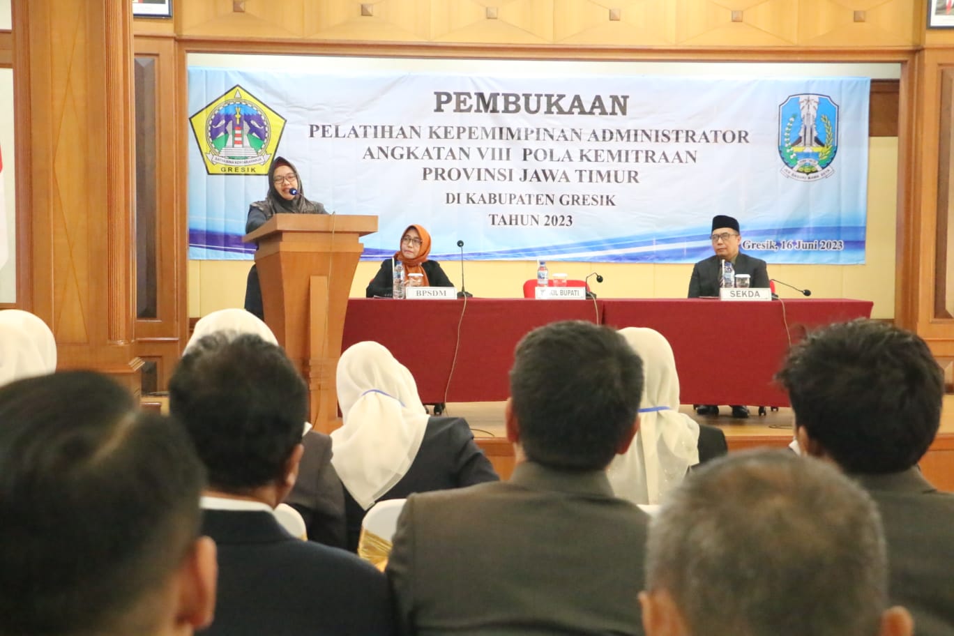 Buka Pelatihan Kepemimpinan Administrator Angkatan VIII, Wabup Aminatun Habibah Tekankan Pentingnya Perubahan Dan Inovasi