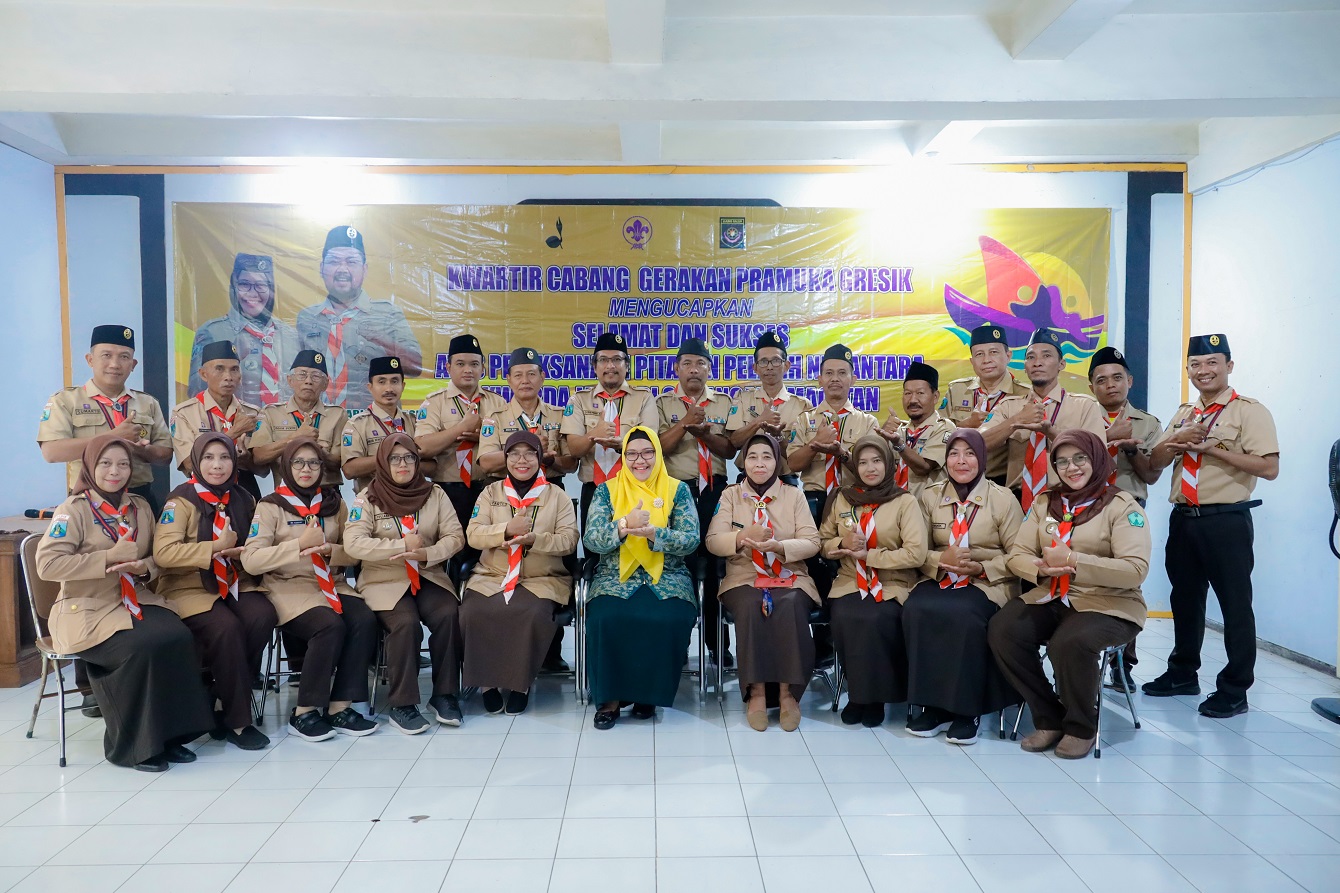 Pitaran Pelatih Nusantara 2023 Kembali Digelar, Puluhan Pelatih Pramuka Dari Gresik Akan Suguhkan Tari Damar Kurung