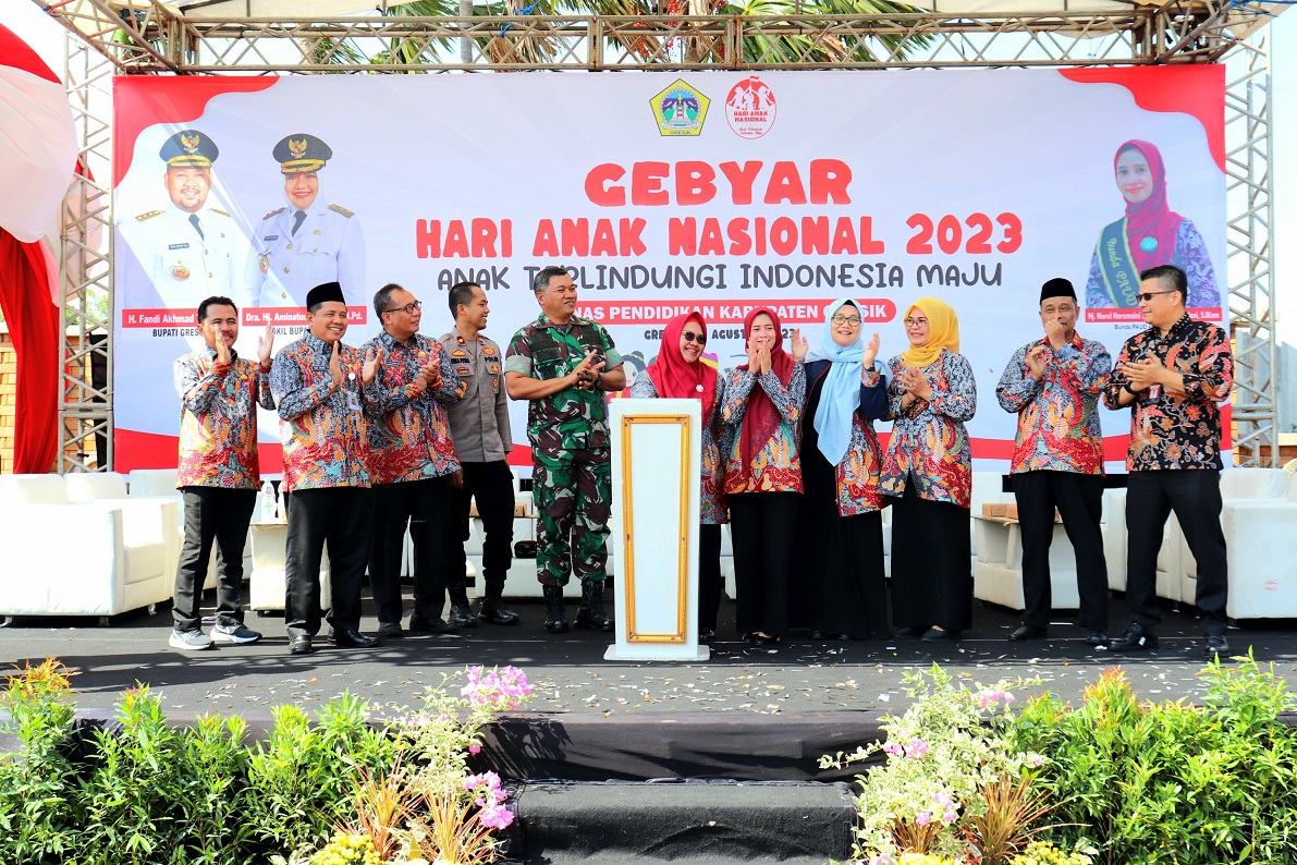 Gebyar HAN 2023, Wabup Gresik Bu Min Sebut Peran Pers Bantu Percepat Tersosialisasinya Pemenuhan Hak Anak di Masyarakat