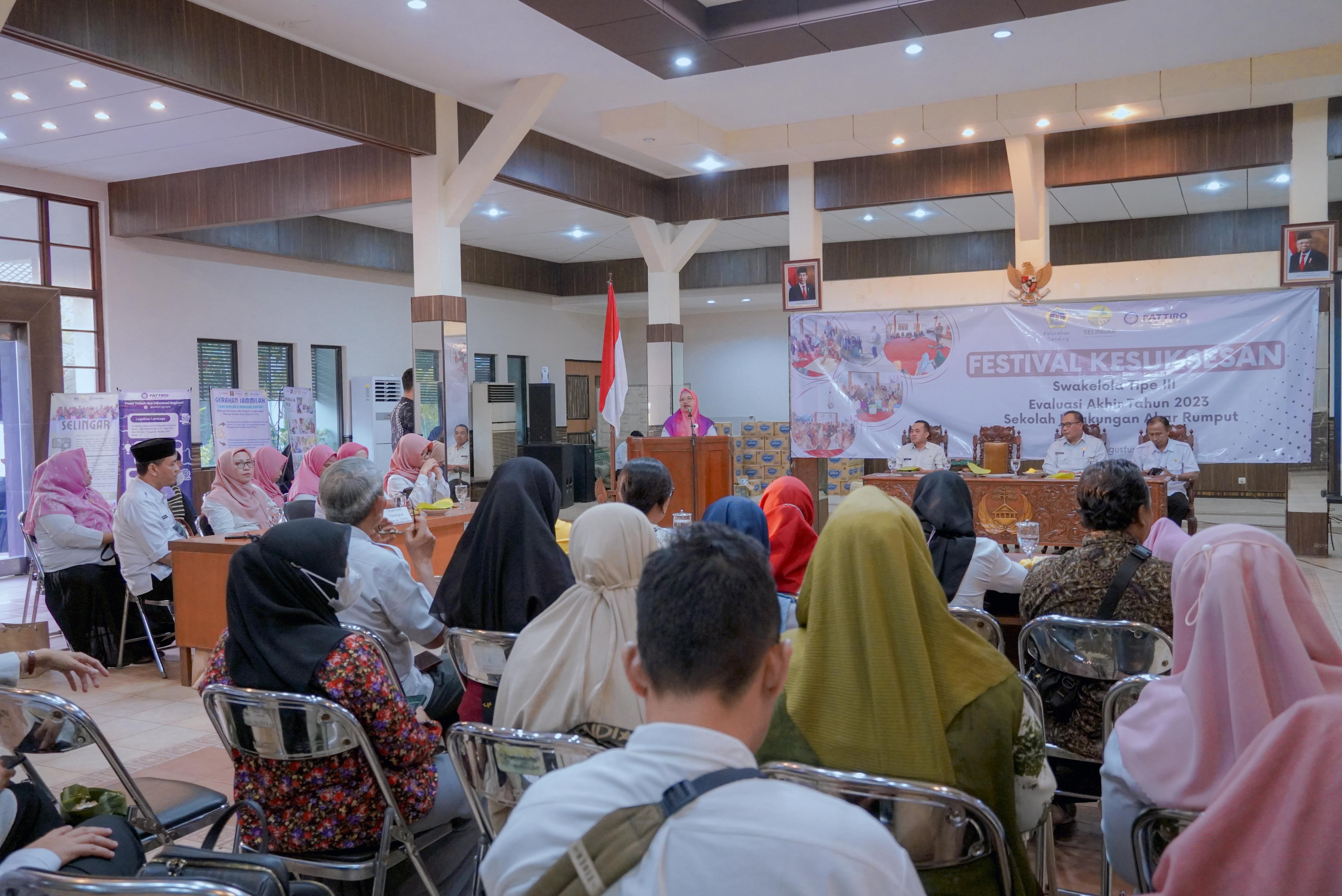 Wabup Gresik Bu Min Soroti Buah Karya Sekolah Lingkungan Akar Rumput Kelurahan Gending
