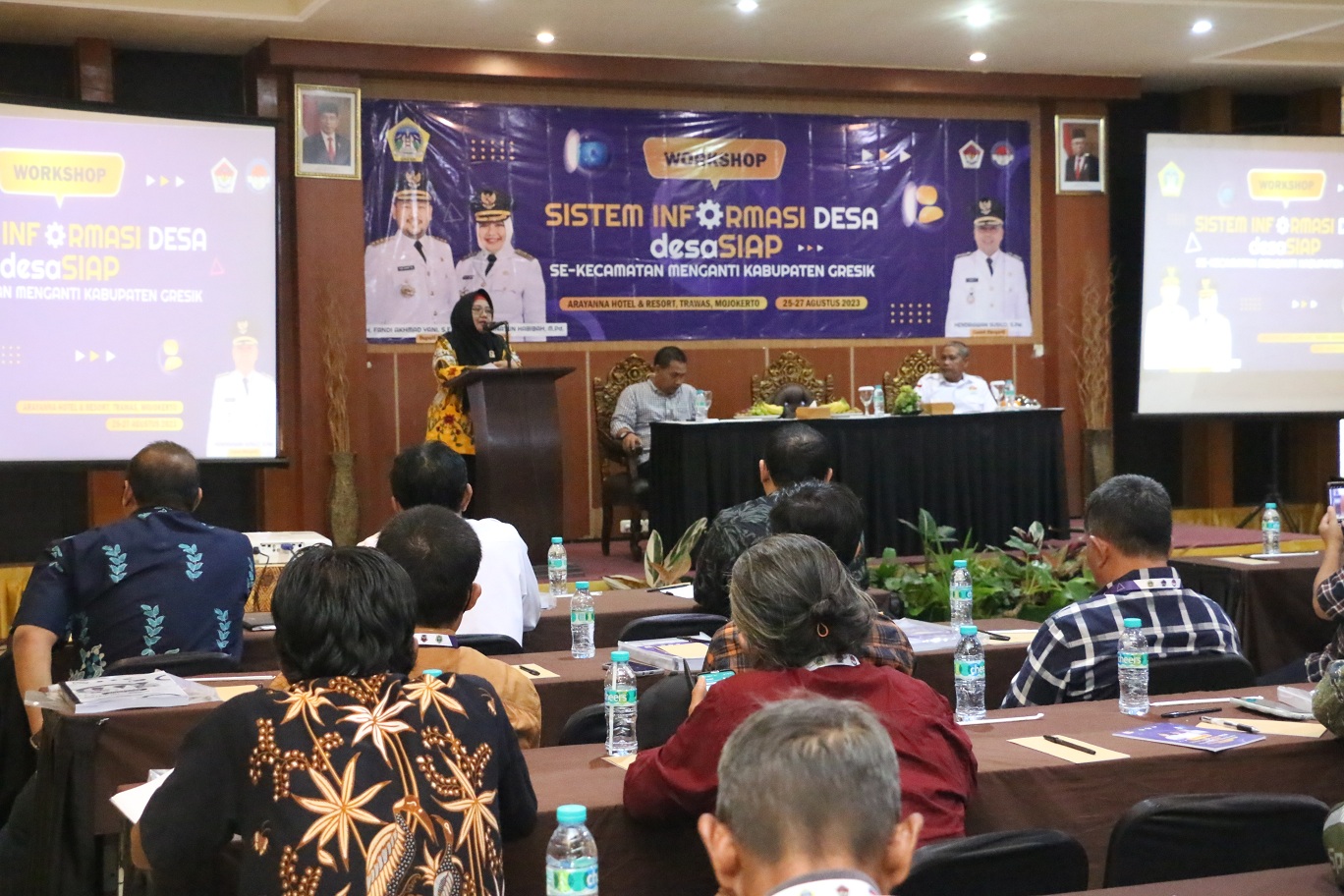 Peka Perkembangan Zaman, Seluruh Desa Di Kecamatan Menganti Akan Menjadi Desa Siap