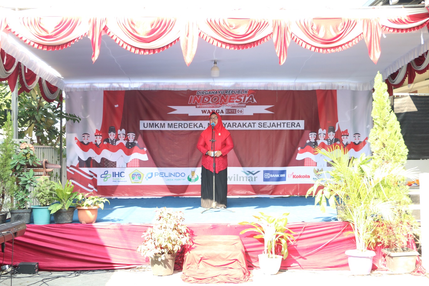 Libatkan UMKM Serta Sediakan Layanan Perijinan Dan Adminduk, Cara Warga Mojosarirejo Peringati HUT RI Ke-78