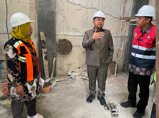 Air Bersih Untuk Semua, Pemkab Gresik Terus Kebut Pembangunan Proyek Reservoir Bunder