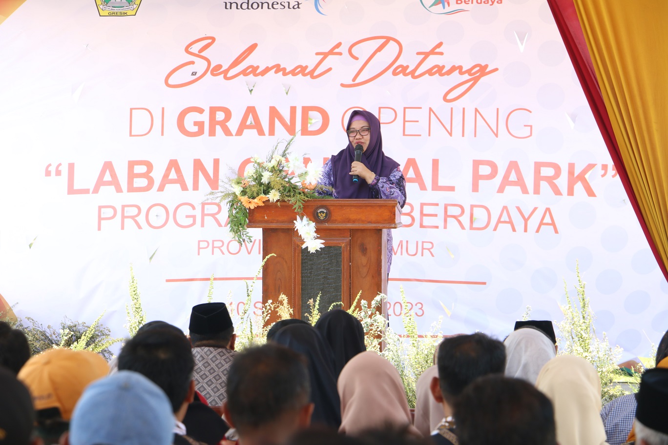 Launching Laban Central Park, Bu Min Harapkan Dapat Jadi Pelopor UMKM Berdaya