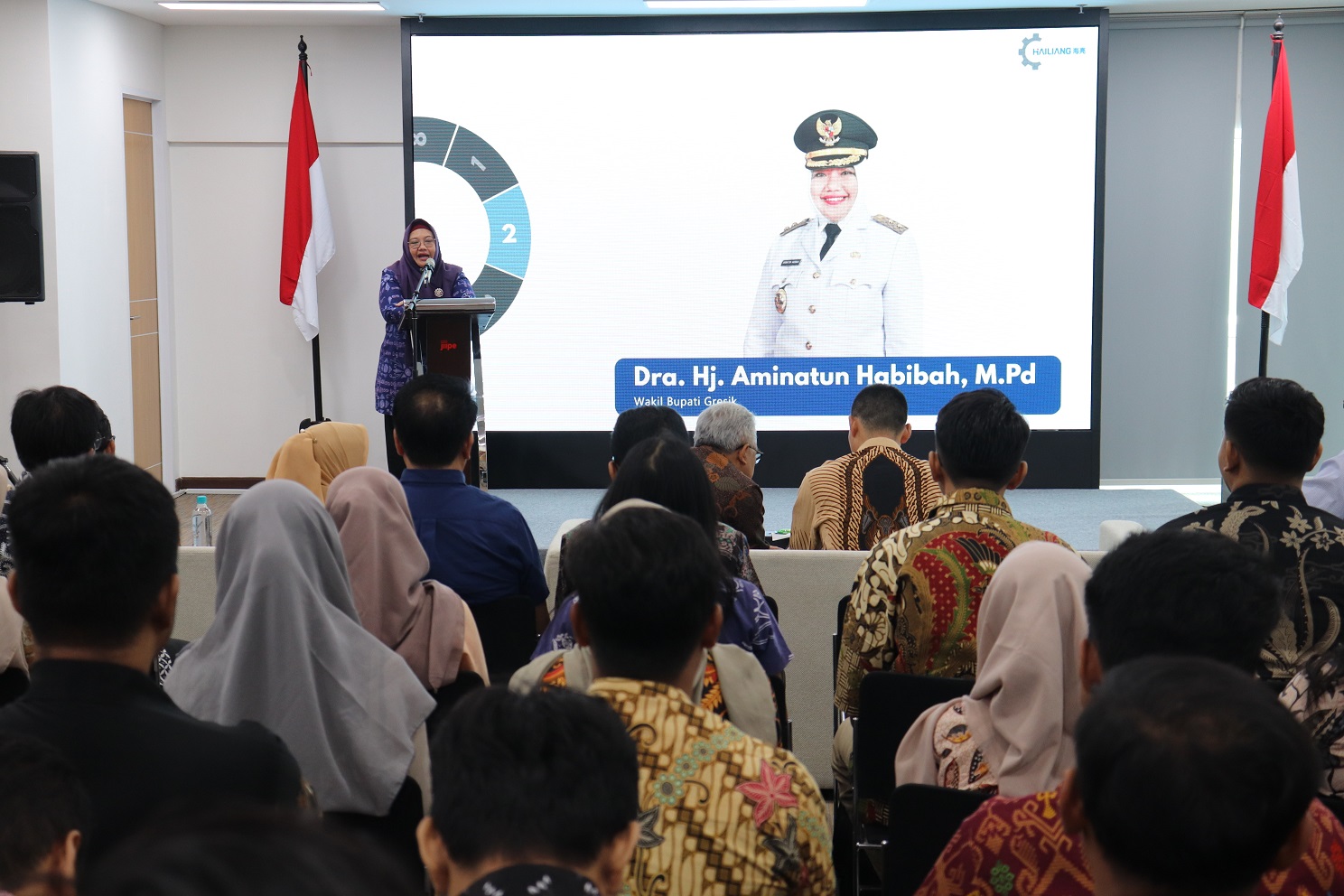 Wabup Bu Min Berharap PT. Hailiang Nova Material Indonesia di KEK Serap 90% Tenaga Lokal