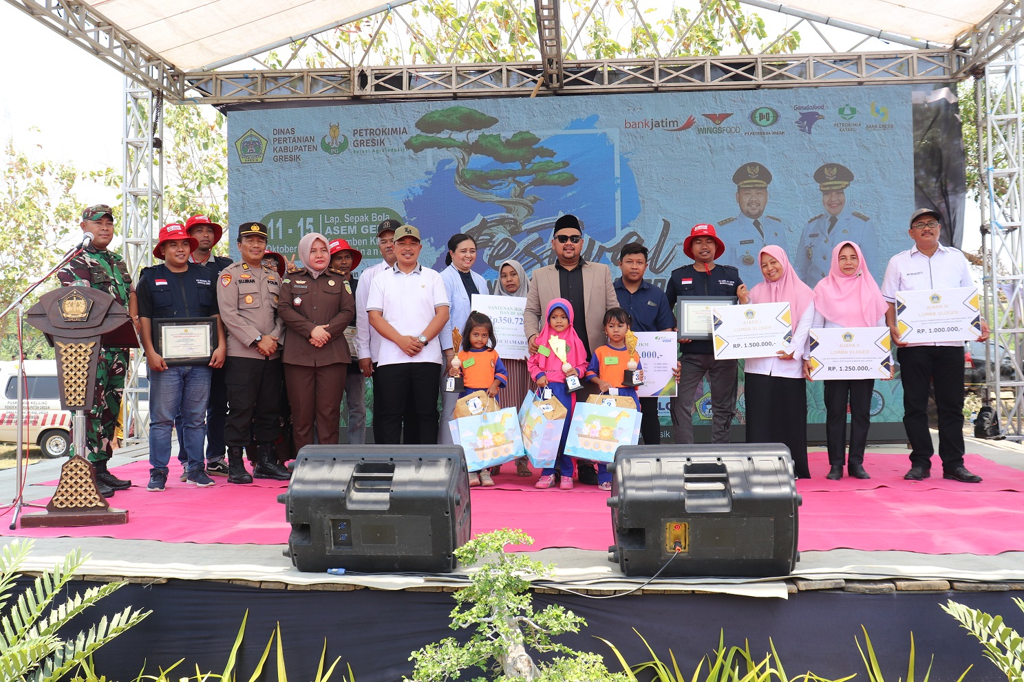 Festival Tanaman Hias Bupati Gresik Cup 2023, Gaungkan Potensi Tanaman Hias Hingga Skala Internasional