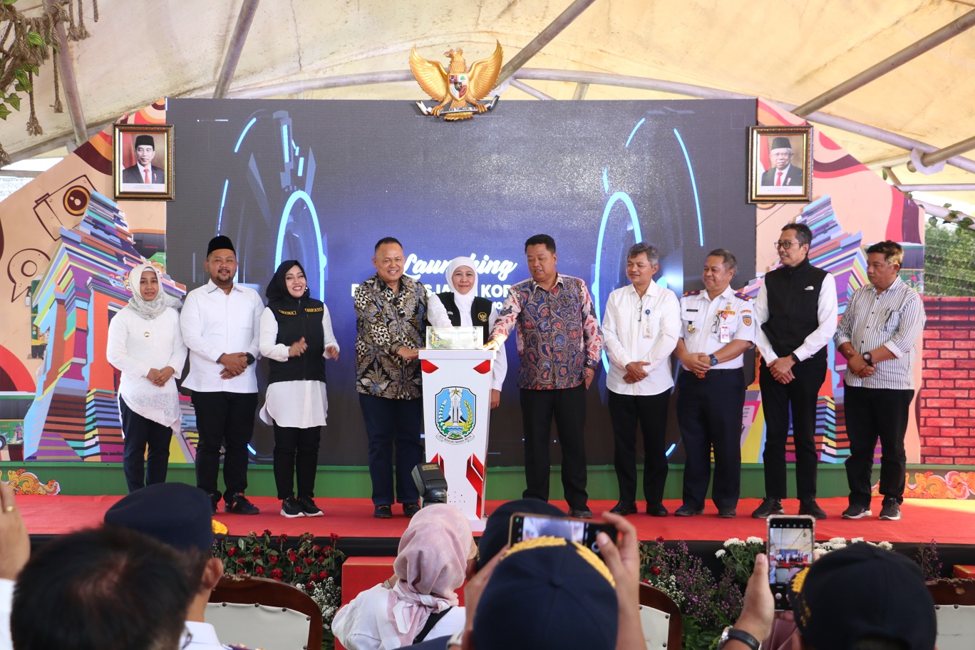 Trans Jatim Koridor III Rute Mojokerto - Balongpanggang Gresik Resmi Beroperasi, Bupati Gresik : Semoga Ada Percepatan Pertumbuhan Ekonomi