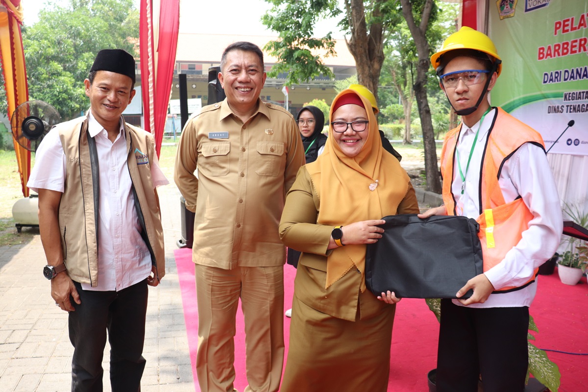 Gandeng Rumah Vokasi Disnaker Gresik Buka Pelatihan Keterampilan Kerja Berbasis Kompetensi