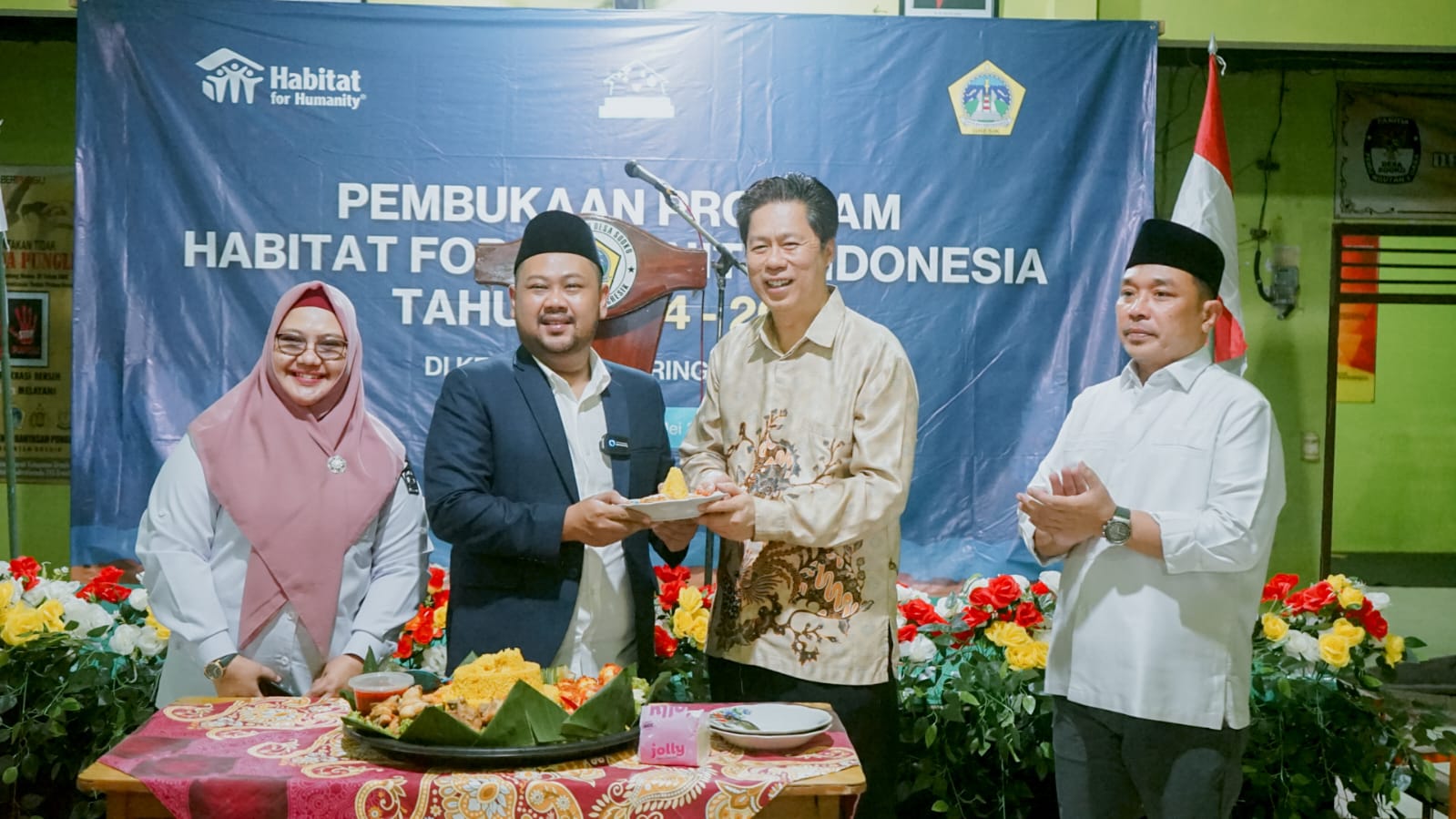Komitmen Tingkatkan Kualitas Hidup Warga, Bupati Fandi Akhmad Yani Jalin Kerja Sama Dengan Habitat For Humanity Indonesia