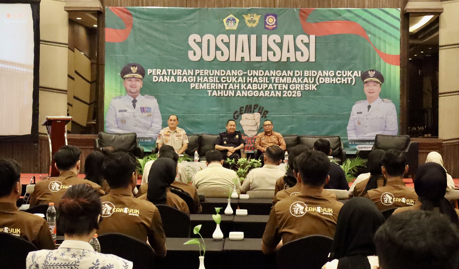 Pemkab Gresik Libatkan Pemuda Perkuat Edukasi Bahaya Rokok Ilegal