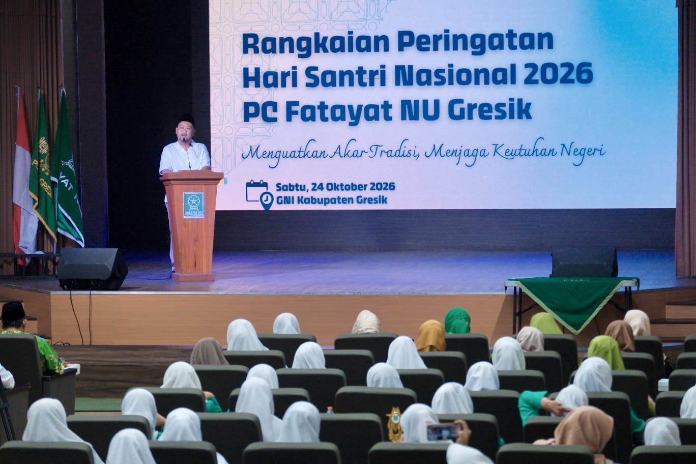 Puncak Hari Santri 2026, Fatayat NU Gresik Perkuat Kemandirian Desa dan Sinergi Lintas Sektor