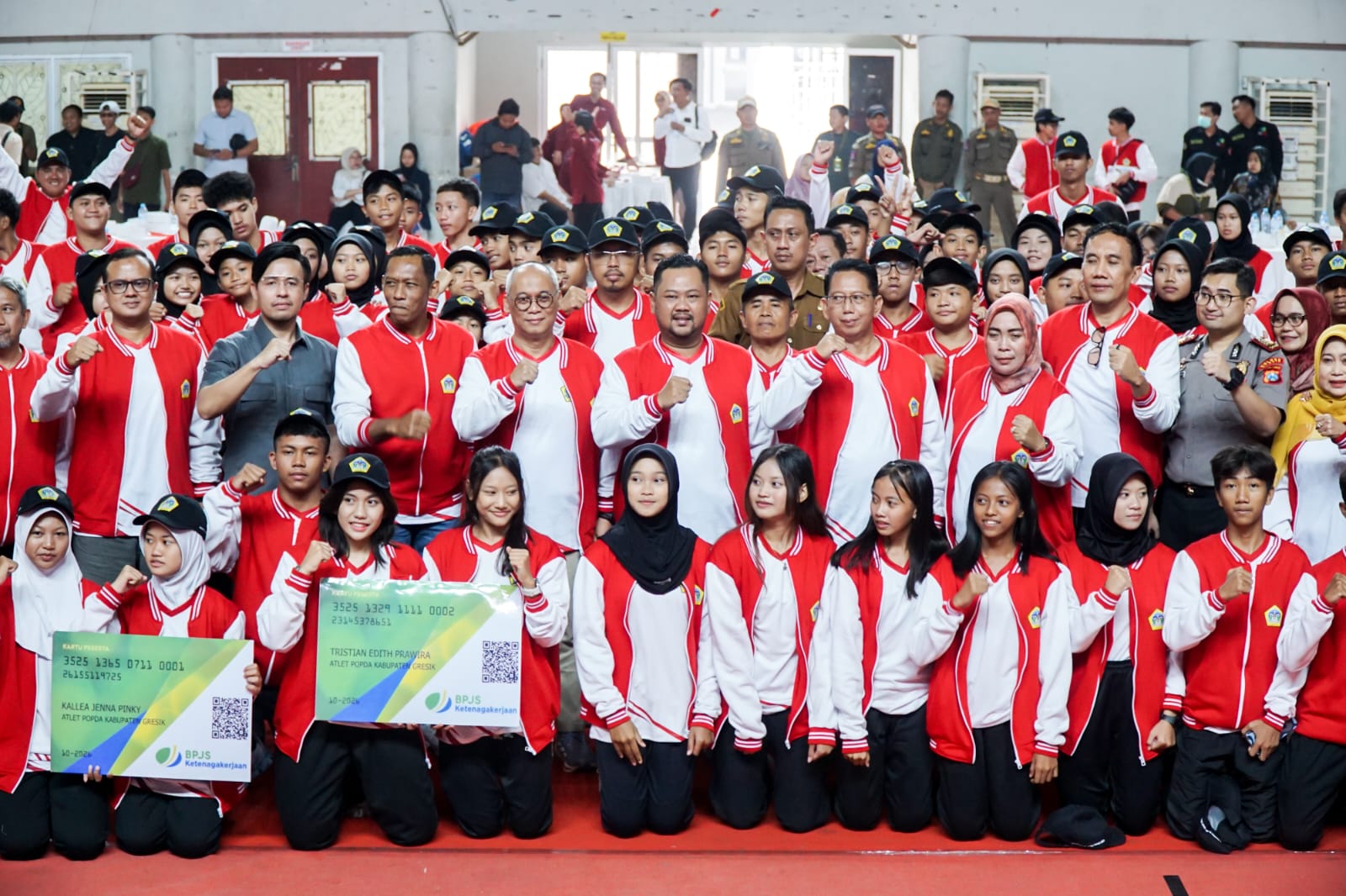 Bupati Gresik Lepas 187 Atlet dan Ofisial Kontingen POPDA XV dan PEPARPEDA III Jatim 2026