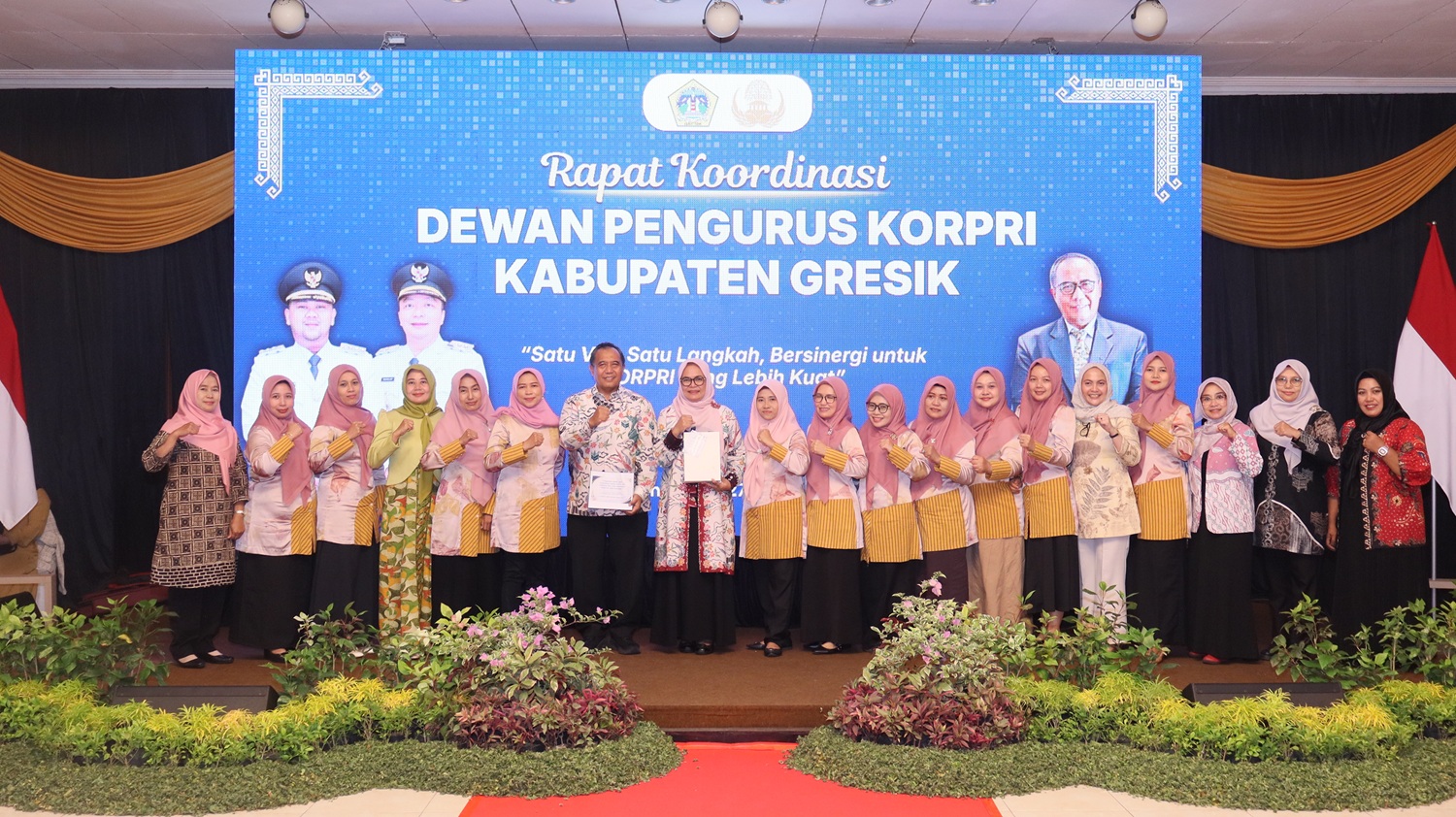 Gelar Rakor dan Pisah Kenang Ketua DP Korpri, Bupati Yani Beri Apresiasi Tinggi untuk Pengabdian Sekda
