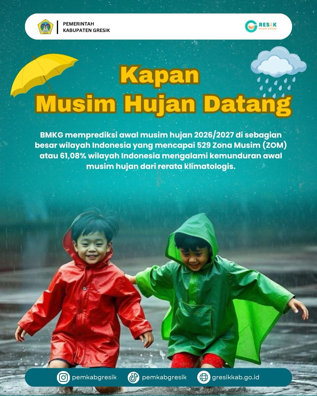 Kapan Musim Hujan Datang