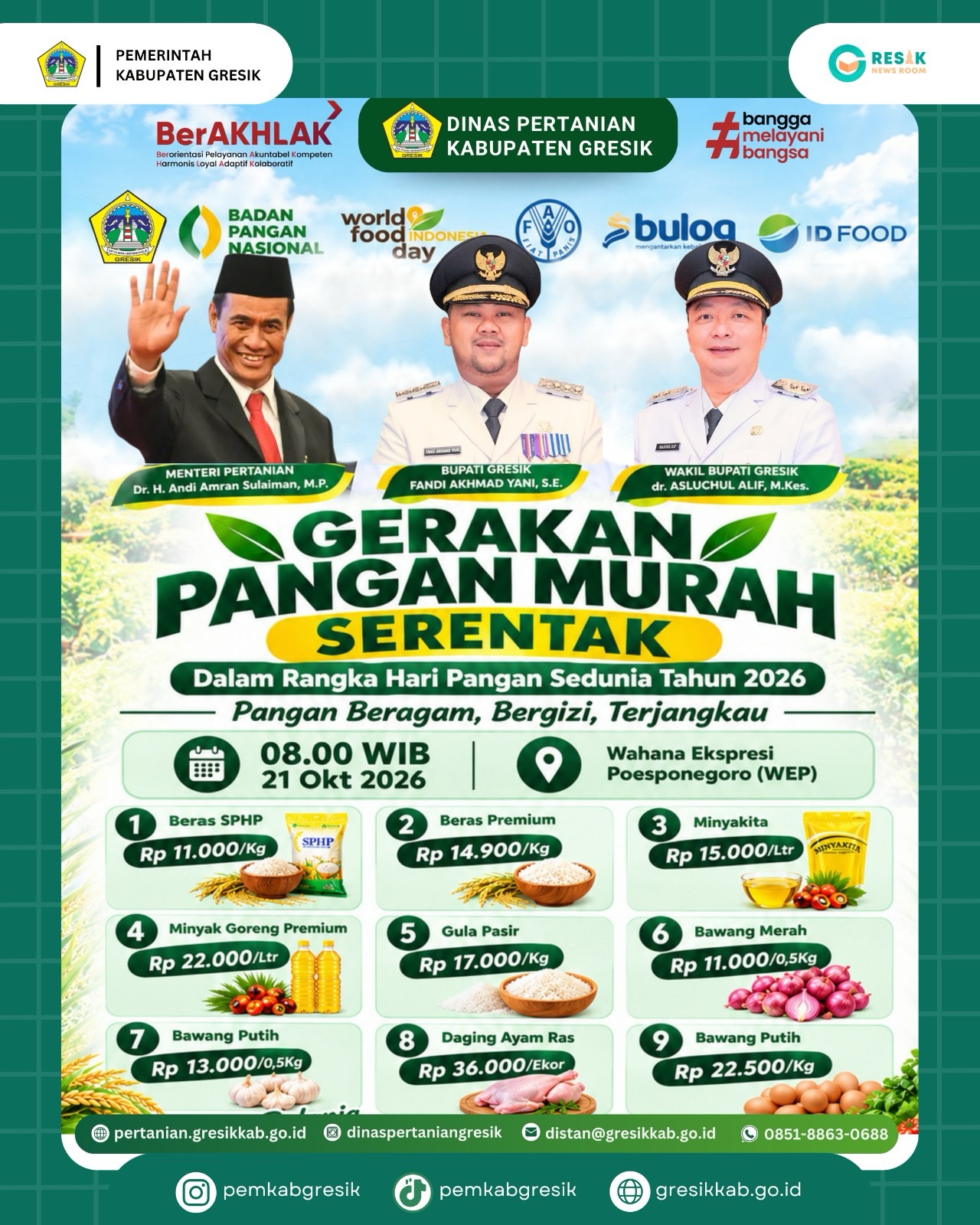 Gerakan Pangan Murah, Belanja Hemat Kebutuhan Pokok